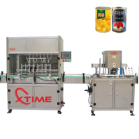 Machine à sceller automatique pour papier/aluminium/boîtes de conserve poudre/noix/sauce Machine à emballer les aliments