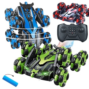 <span class=keywords><strong>Coche</strong></span> teledirigido acrobático teledirigido de 2,4g, vehículo acrobático teledirigido de <span class=keywords><strong>8</strong></span> ruedas con pulverizador, 2022 - Product Image 1