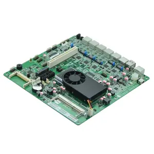 6 X Intei 82583vfirewall Motherboard for Network Security and Soft Router Run Ros Pfsense Atom D2550 Cpu Support Msata