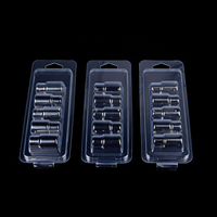 Boîtes d'emballage en blister PET de qualité alimentaire personnalisées pour l'épicerie, pour la marque modèle XF-0645, matériaux recyclés, sur mesure
