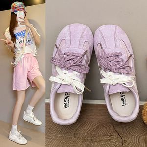 Zapatillas de entrenamiento alemanas para mujer, novedad de verano 2026, con aumento de altura interior, a la moda, versátiles, estilo 'ugly cute' Agam, deportivas casuales de skate. - Product Image 3