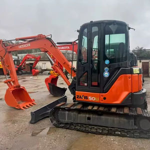 Excavatrice Hitachi 50U d'occasion en bon état, 5 tonnes, disponible en stock limité, prête à être expédiée, excellent rapport qualité-prix - Product Image 1