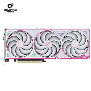 Colorful IGame GeForce RTX 5070 Ultra W OC <b>White</b> <b>Graphics</b> <b>Card</b> GDDR7 Gaming Video Support DLSS 4 988 TOPS AI Power GPU Supports - Product Image 5