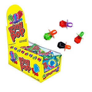Fun Summer Candy for Party Favors <strong>Ring</strong> Pop Individually Wrapped Bulk <strong>Lollipop</strong> - Product Image 4