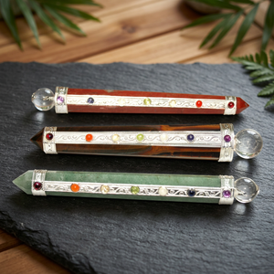 Wholesaler of Mix Stone Chakra Healing <b>Wands</b> with Love Theme From Gujarat - Product Image 3