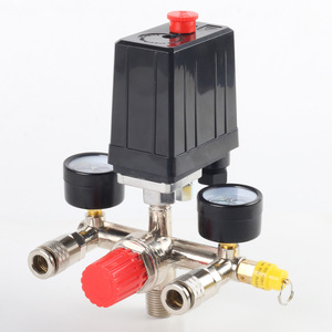 Interrupteur de contrôle de pression pour compresseur d'air Bama G1/2 175psi, vanne de sortie réglable pour compresseur d'air - Product Image 1