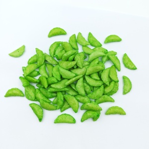 Vente en gros de craquelins de riz Kakinotane, saveur salée savoureuse, style japonais, en forme de croissant, cuits au four - Product Image 1