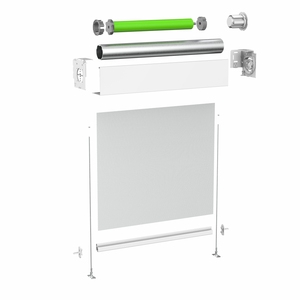 Sistema de Rodillos Guiados por Cable de Alta Resistencia DK120-63 |   Guía de Cables de Acero con Resistencia Superior a la Carga del Viento para Aberturas Grandes - Product Image 1