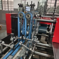 Máquina Plegadora y Encoladora Eléctrica de Precisión para Cajas Pequeñas/Estándar, con Encolado Automático para Empaques de Alimentos, Cajas de Metal/Madera
