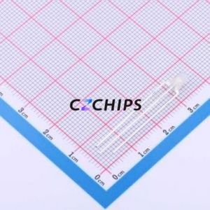 Composant traversant (THT) XL-A324SURUBW neuf d'origine, D=3mm Diode électroluminescente (LED) - Product Image 1