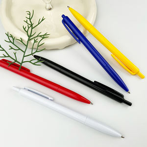 Stylo en paille de blé personnalisable avec mini corps <span class=keywords><strong>d</strong></span>'animal en plastique, pointe <span class=keywords><strong>à</strong></span> bille de 0,7 mm, logo TW pour usage promotionnel - Product Image 1