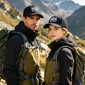 Gorra de Béisbol Personalizada de 6 Paneles, Impermeable, Transpirable, con Logotipo Bordado en 3D y Cuerda, para Hombre y Mujer - Product Image 4