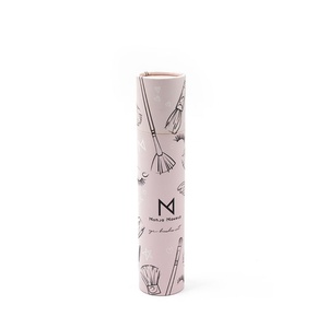 Eco-friendly Custom Cylinder Precious Cosmetics Packaging Box Kraft Paper Tube Luxurious for Eyebrow Pencil <b>Mascara</b> Packaging - Product Image 2