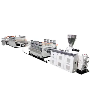 Hot sale plastic PVC Artificial Lamination marble floor board sheet Stone Board making extrusion machine Production line