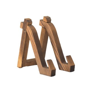 Wooden Recipe Rack Solid Wood <b>Desktop</b> Holder For Books And Electronics Kitchen Display Stand <b>Shelf</b> - Product Image 1