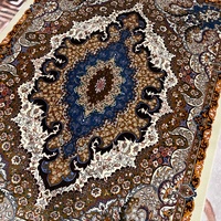 Cheap Wholesale Persian Area Rugs 80x120cm Modal Cream Floral Carpet Home Decor Suppliers