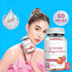 Fornitura di fabbrica OEM collagene glutatione caldo Gummies sbiancamento della pelle glutatione glutatione Gummie di collagene - Product Image 3