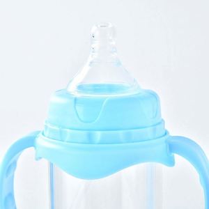 Biberon à bec verseur en verre blanc vierge pour sublimation DIY pour bébé, 8 oz (240 ml), entrepôt USA - Product Image 3