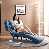 Canapé-lit en tissu au design moderne, faible MOQ, fabrication OEM/ODM pour hôtel, mobilier sur mesure, directement de l'usine, fauteuil de sol pour salon