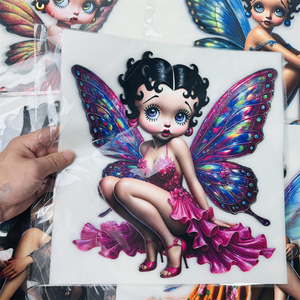 Transferts DTF en gros pour presse à chaud, plastisol, motifs de poupées <span class=keywords><strong>Betty</strong></span>, transferts DTF DIY, impression prête à presser, autocollant en vinyle - Product Image 4