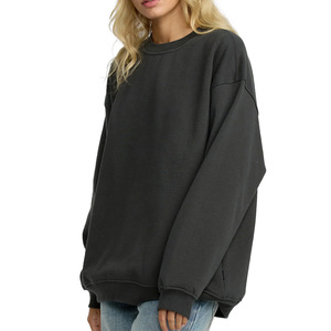 Pull-over décontracté à col ras du cou et à manches longues pour femmes, conçu pour le confort, tenue élégante pour l'extérieur et l'intérieur - Product Image 1