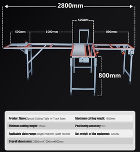 Стол для резки, деревообрабатывающий верстак, стол для резки пилы, столешница для резки доски - Product Image 6