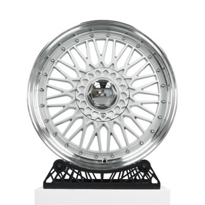 Rines <span class=keywords><strong>de</strong></span> Aleación Forjada <span class=keywords><strong>de</strong></span> Dos Piezas con Placa Central Blanca 5X112 5X108 5x114.3 T6061 Aptos para BMW <span class=keywords><strong>de</strong></span> 15-19 Pulgadas - Product Image 2