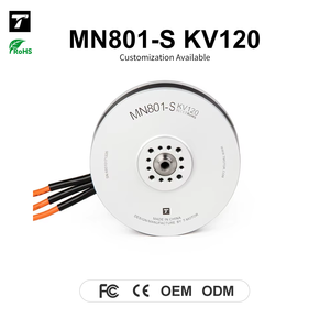 Moteur de drone industriel personnalisé TMOTOR MN801-S KV120, moteur brushless à couple élevé pour pièces de drones de levage lourd, multicoptère cargo - Product Image 1
