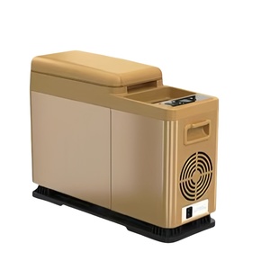 8L Portable 220V Compressor Motor Car <b>Freezer</b> Mini Fridge for Camping Travel Home Use Energy Saving Car Refrigerator - Product Image 3