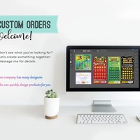 Cartes à gratter promotionnelles personnalisées avec logo et design gratuit pour magasins alimentaires, en papier kraft/carton duplex, pour stimuler les revenus marketing