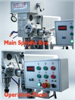 Machine de perçage et de fraisage WELLON ZX7550V, vitesse variable, utilisation verticale et horizontale, usinage multifonction