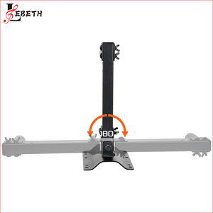 Lebeth SPS-930 langlebiger moderner Audio-Lautsprecher-Stütz ständer halter Verstellbarer Hochleistungs-Metall-Wand lautsprecher ständer - Product Image 5