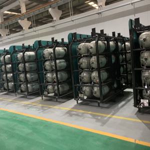 Ensemble de <span class=keywords><strong>r</strong></span>éservoir de <span class=keywords><strong>gaz</strong></span> d'hydrogène monté sur véhicule Cylindre de stockage d'hydrogène pour bus/camions à pile à combustible à hydrogène avec <span class=keywords><strong>R</strong></span> <span class=keywords><strong>134</strong></span> AS ISO 19881 - Product Image 1