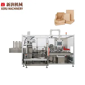 Auto Tape Pack Sealing Case Box Price Fully Machine Automatic Carton Erector