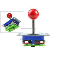 Zippyy Haute Qualité HS Arcade Grue Machine Joystick Ovale Balltop avec Long 2.3cm 2 4 8 Way Short Shaft Multi-Color Options