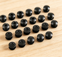 Étui tactique noir en Kydex DIY pour M4 avec vis métriques Chicago, tiges fendues et croisillons QingGear B0056