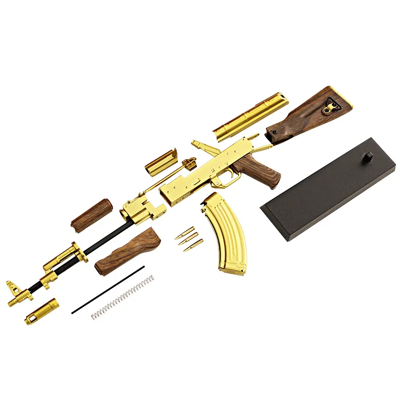 お礼や感謝伝えるプチギフト 1:3 Enthusiasts Military for Model Metal - Gun Toy AK47 トイガン
