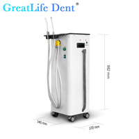 Greatlife Dent Unité d'aspiration dentaire portable pour fauteuil dentaire individuel, équipement d'instrumentation pour clinique dentaire et laboratoire