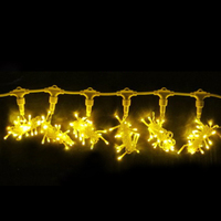 Guirlandes lumineuses LED en cuivre IP44 pour intérieur/extérieur, blanc chaud, pour mariage, fête, vitrine, décoration de la maison