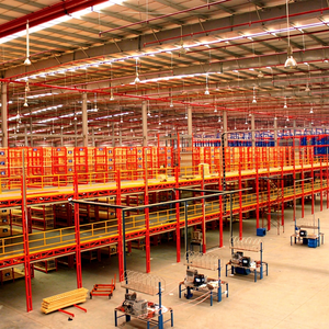 Factory Direct Mezzanine <b>Rack</b> Supplier for Industrial Warehouses with Space Saving Design and High Load Capacity Construction - Product Image 1