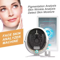 AI 3D Smart Skin Analyzer High-Definition Screen Skin Analyzer 8 Spectrum Indicator Analysis Skin Analyzer