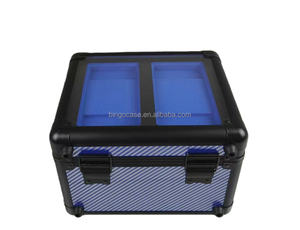 Boîte de rangement transparente pour fenêtre - Organisateur de protection portable pour boîte de rangement de cartes classées, boîte de rangement de cartes pour PSA BGS SGC HGA - Product Image 4