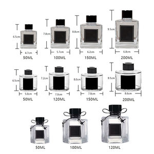 Chai + hộp + Logo + Nước hoa đặt Nước hoa sậy khuếch tán chai thủy tinh tùy chỉnh màu sắc 50ml 100ml 150ml 200ml - Product Image 3