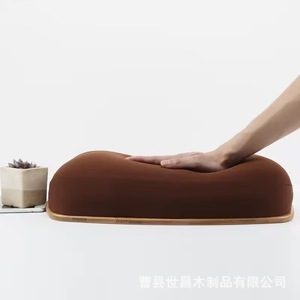 Wooden Laptop Tray With Pillow Support Portable <b>Tablet</b> <b>Stand</b> For Sofa Use - Product Image 3
