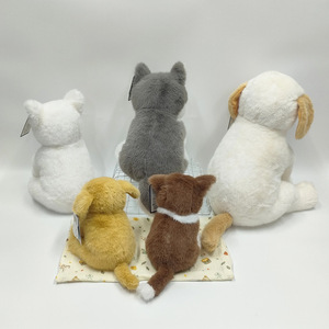 Jouet en peluche pour la Saint-Valentin, <span class=keywords><strong>Labrador</strong></span> en peluche, animal de compagnie de soutien émotionnel, compagnon câlin, cadeau pour les enfants, poupée douce et réconfortante - Product Image 6