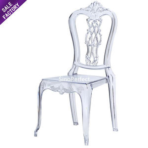 Chaises en acrylique transparentes à bas prix, en cristal clair, pour les fêtes en plein air, les banquets, les événements, les mariages, meubles - Product Image 4