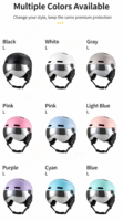 Casque de ski avec visière certifié CE EN 1077, casque de snowboard, coque ABS, doublure EPS, visière miroir amovible pour adultes