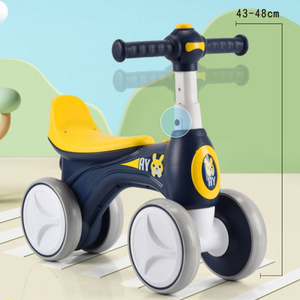 Vente flash : Voiture à bascule pour enfants réglable, avec roues en plastique, petite taille, machine à bulles pour les enfants de 2 ans, état neuf, prix bas - Product Image 6