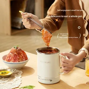 <span class=keywords><strong>Bollitore</strong></span> da Viaggio <span class=keywords><strong>Elettrico</strong></span> in Acciaio Inox Mini <span class=keywords><strong>con</strong></span> Funzione Mantenimento Calore e <span class=keywords><strong>Infusore</strong></span> per Tè Pieghevole - Product Image 4