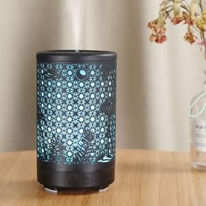 Diffuseur d'arômes Ty-200 Flamingo, humidificateur de bureau 100 ml avec lumière LED pour la maison et le bureau - Product Image 1